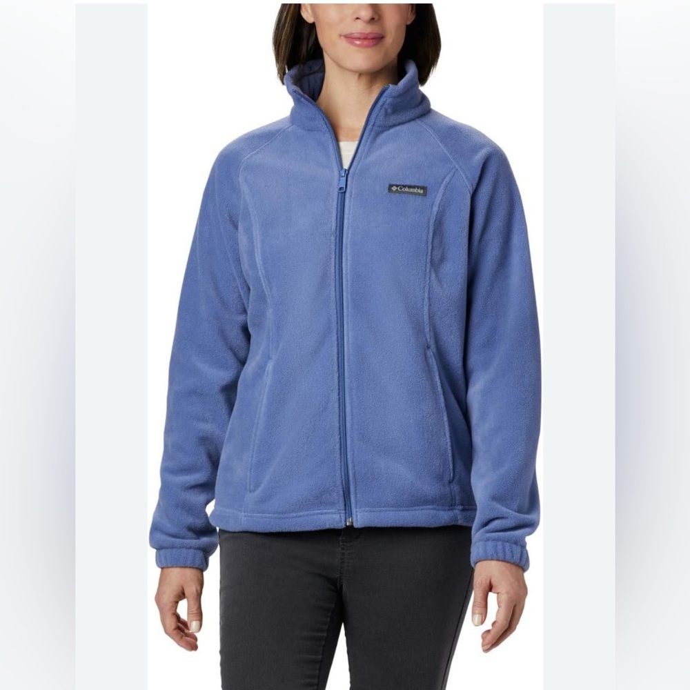 Columbia Light Blue Fleece Jacket